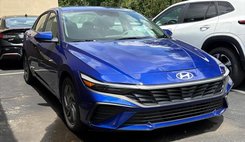 2025 Hyundai Elantra Hybrid Blue