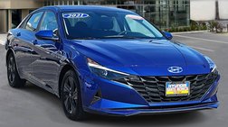 2021 Hyundai Elantra Hybrid Blue