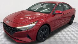 2023 Hyundai Elantra Hybrid Blue