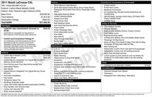 2011 Buick LaCrosse CXL