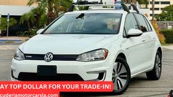 2016 Volkswagen e-Golf SE