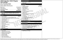 2006 Dodge Ram 1500 ST