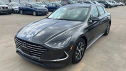 2021 Hyundai Sonata Hybrid Blue