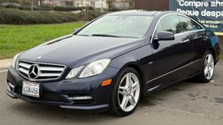 2012 Mercedes-Benz E-Class E 550