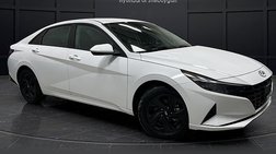 2021 Hyundai Elantra Hybrid Blue