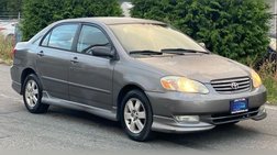 2003 Toyota Corolla S