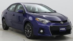 2016 Toyota Corolla S Plus