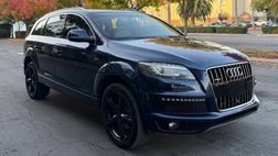 2015 Audi Q7 3.0T quattro S line Prestige