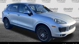 2018 Porsche Cayenne Platinum Edition
