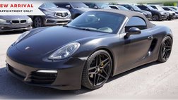 2016 Porsche Boxster Black Edition