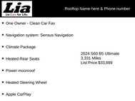 2024 Volvo S60 B5 Ultimate Dark Theme