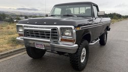 1979 Ford F-150 Super Cab 4x4 Dent Side Classic Pick Up