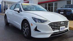 2022 Hyundai Sonata Hybrid Blue