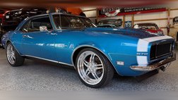 1968 Chevrolet Camaro RS Big Block 5-Speed Marina Blue Deluxe Interior