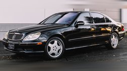 2001 Mercedes-Benz S-Class S 500