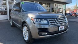 2017 Land Rover Range Rover HSE