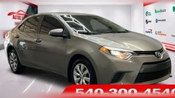 2016 Toyota Corolla LE