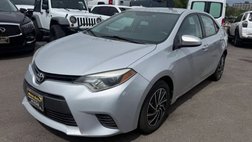 2016 Toyota Corolla LE