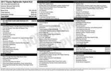 2017 Toyota Highlander Hybrid XLE