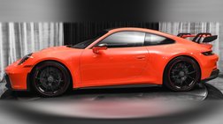 2022 Porsche 911 Lava Orange Carbon Roof & Mirrors Chrono Pkg Full PPF Comfort