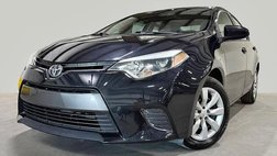 2015 Toyota Corolla LE