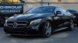 2016 Mercedes-Benz S-Class AMG S 63