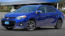 2016 Toyota Corolla S Plus