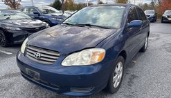 2003 Toyota Corolla CE
