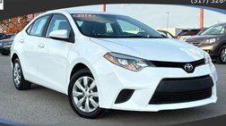 2014 Toyota Corolla LE