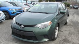 2014 Toyota Corolla LE Eco