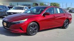 2023 Hyundai Elantra Hybrid Blue