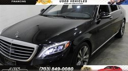 2015 Mercedes-Benz S-Class S 550 4MATIC