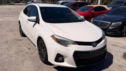 2016 Toyota Corolla S
