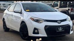 2016 Toyota Corolla S