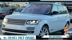 2017 Land Rover Range Rover Supercharged LWB