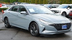 2022 Hyundai Elantra Hybrid Blue
