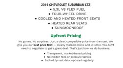 2016 Chevrolet Suburban Shield LTZ