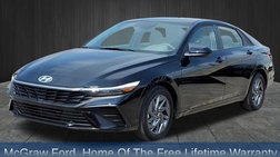 2025 Hyundai Elantra Hybrid Blue