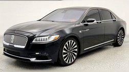2018 Lincoln Continental Black Label