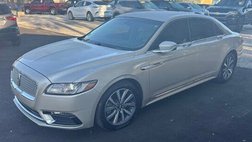 2017 Lincoln Continental Premiere