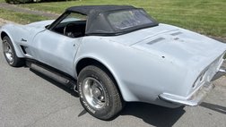 1973 Chevrolet Corvette blue with black interior