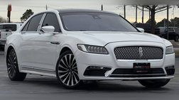 2018 Lincoln Continental Black Label