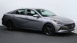2022 Hyundai Elantra Hybrid Blue