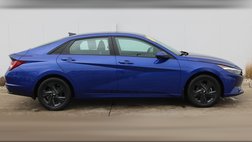 2022 Hyundai Elantra Hybrid Blue