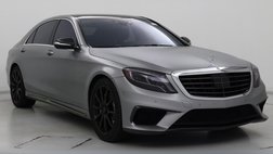 2017 Mercedes-Benz S-Class AMG S 63