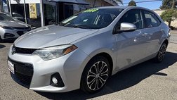 2016 Toyota Corolla S