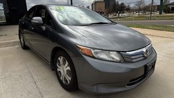 2012 Honda Civic Hybrid CVT AT-PZEV with Leather