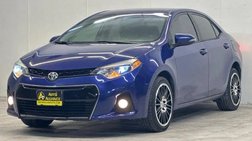 2015 Toyota Corolla S