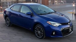 2014 Toyota Corolla S Plus