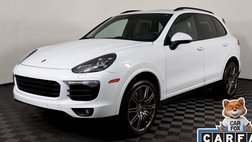 2017 Porsche Cayenne Platinum Edition